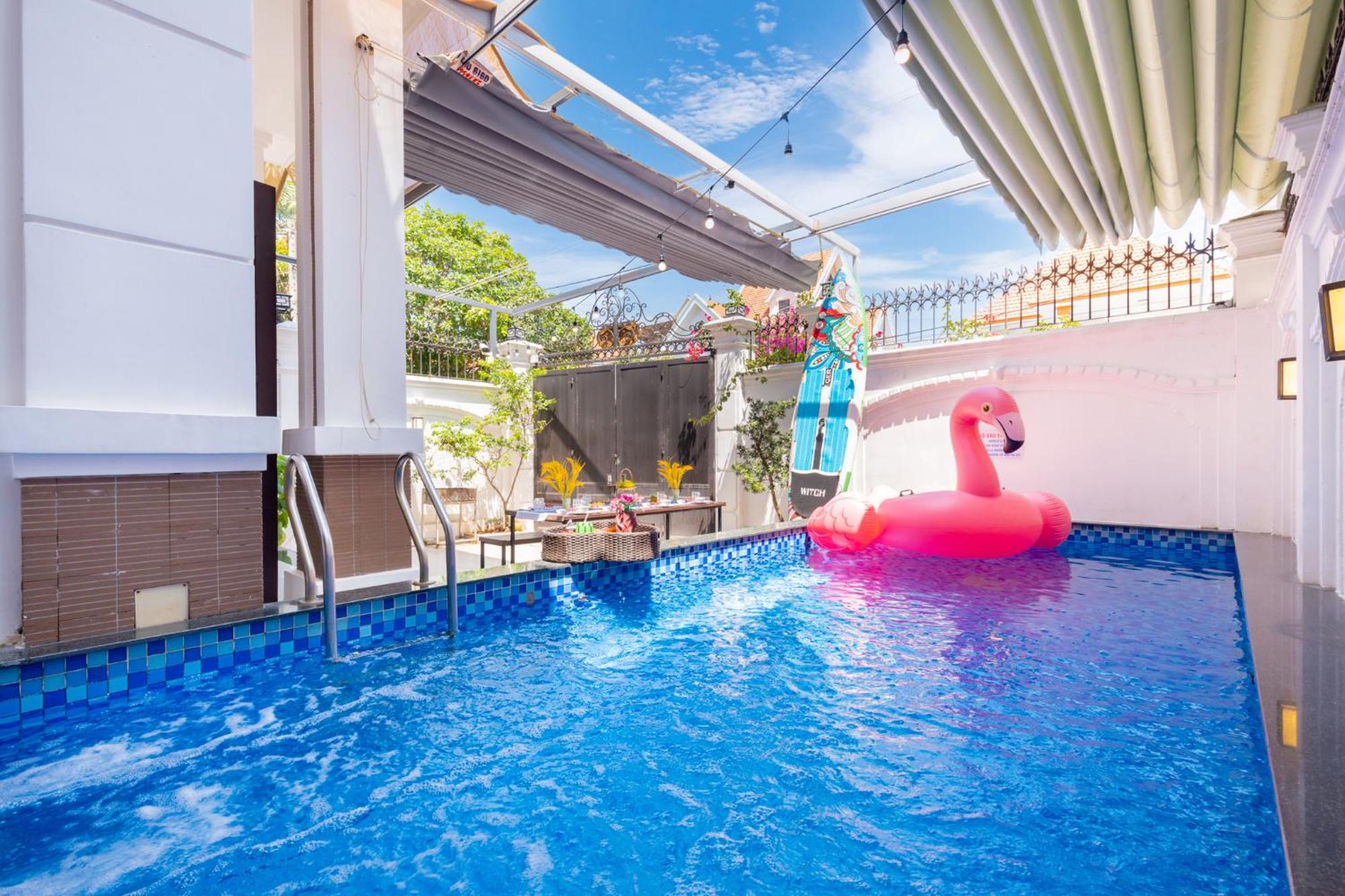Hoang My Villa - 8 Phong Ngu Bai Sau - Free Bida Karoke Vung Tau Eksteriør bilde